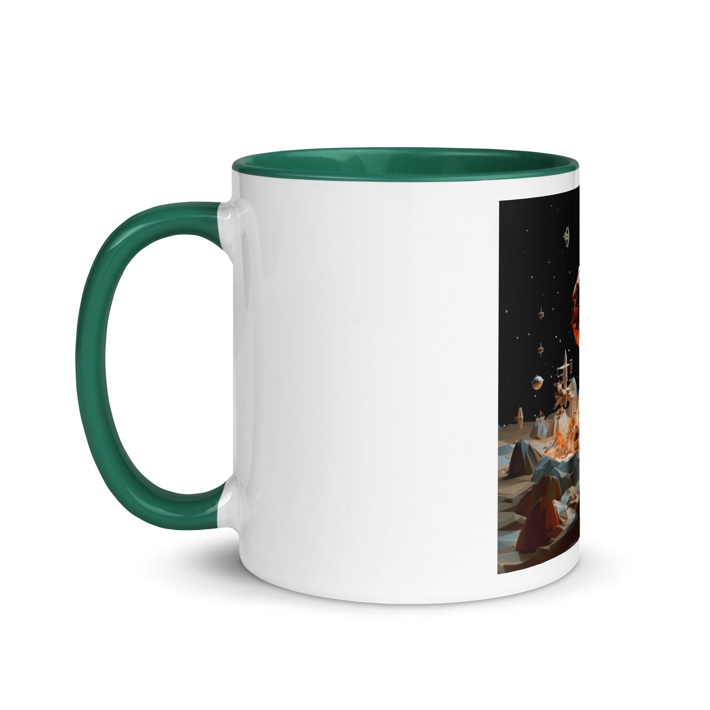 Elons' Dream Series Print #7 Mug with Color Inside