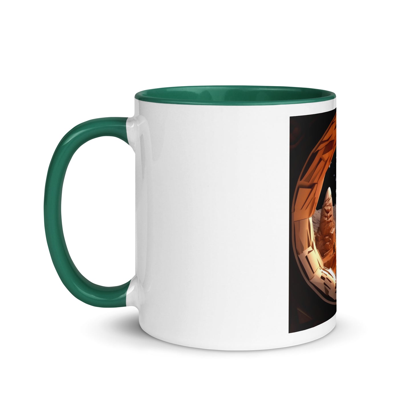 Elon's Dream Series Print #4 Mug with Color Inside