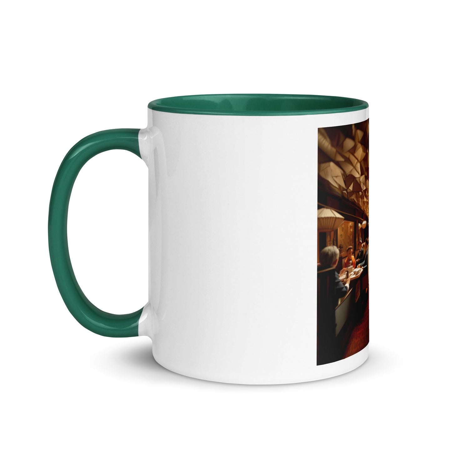 Oriient Express Series Print #2 Mug with Color Inside