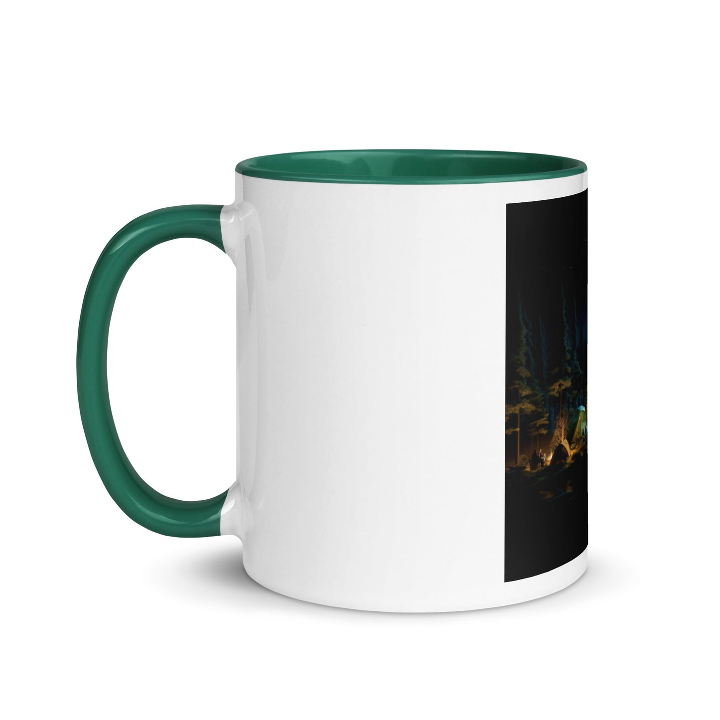 Under The Starry Skies Series Print #2 Mug with Color Inside