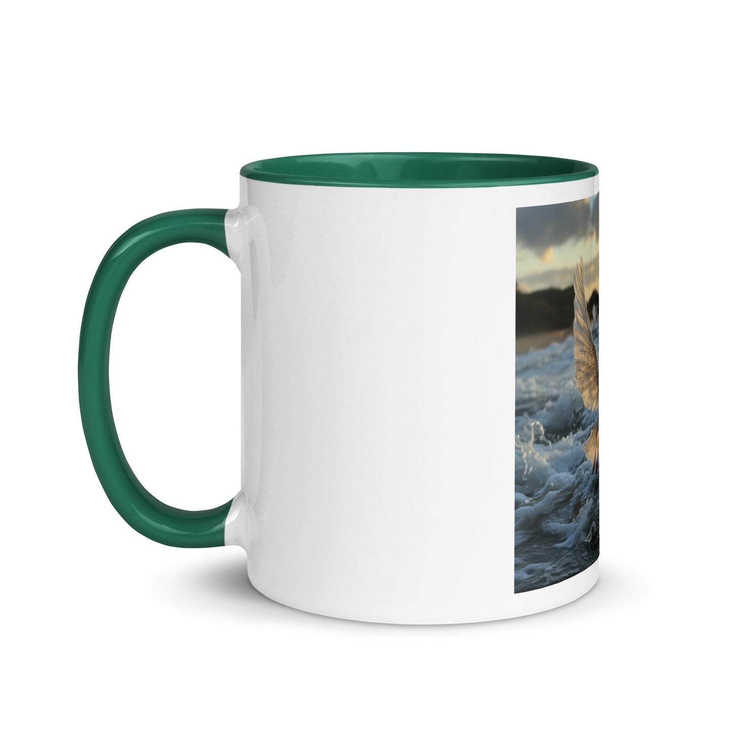 By The Seaside Series Print #10 - Mug with Color Inside