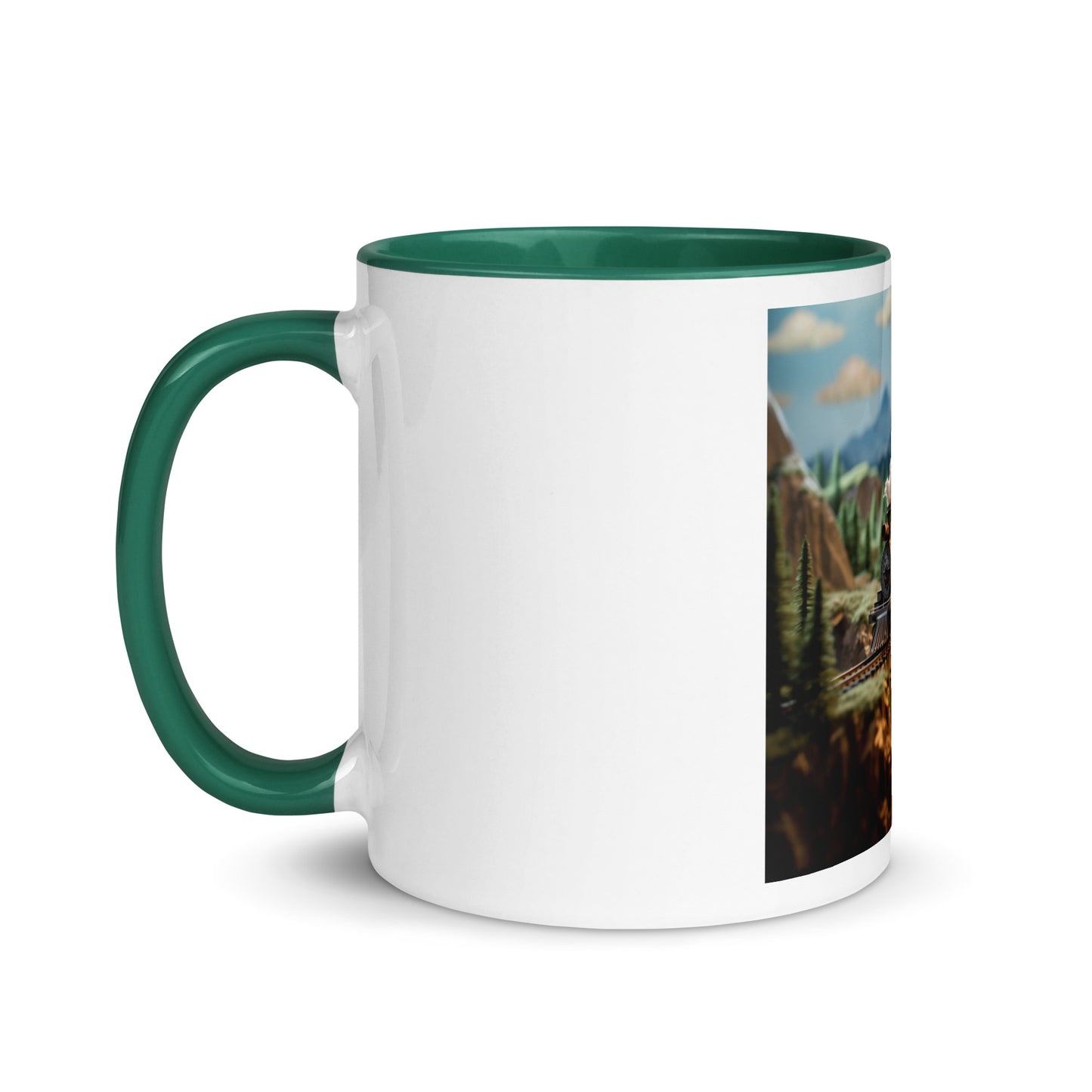 Orient Express Series Print #5 - Mug with Color Inside