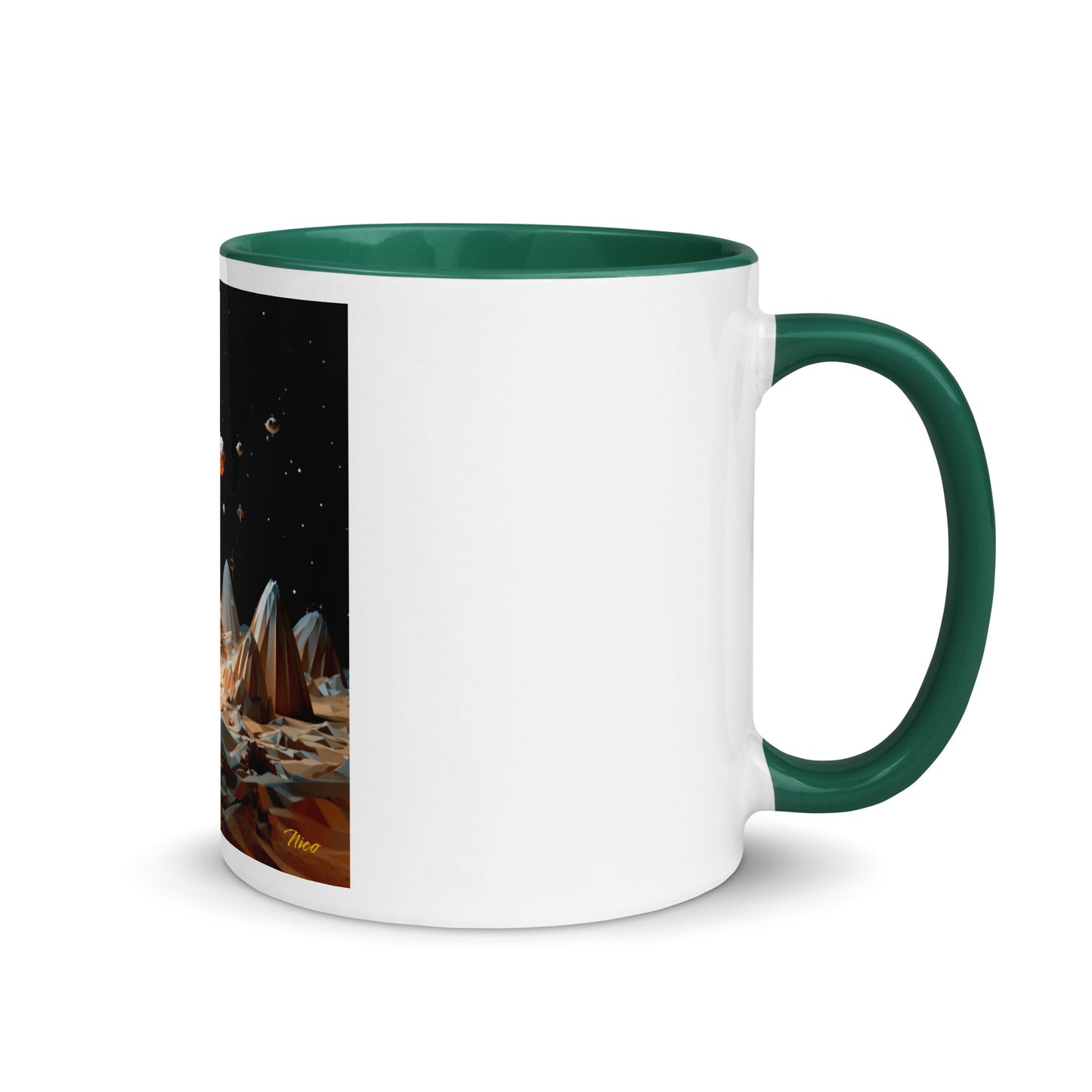 Elons' Dream Series Print #7 Mug with Color Inside