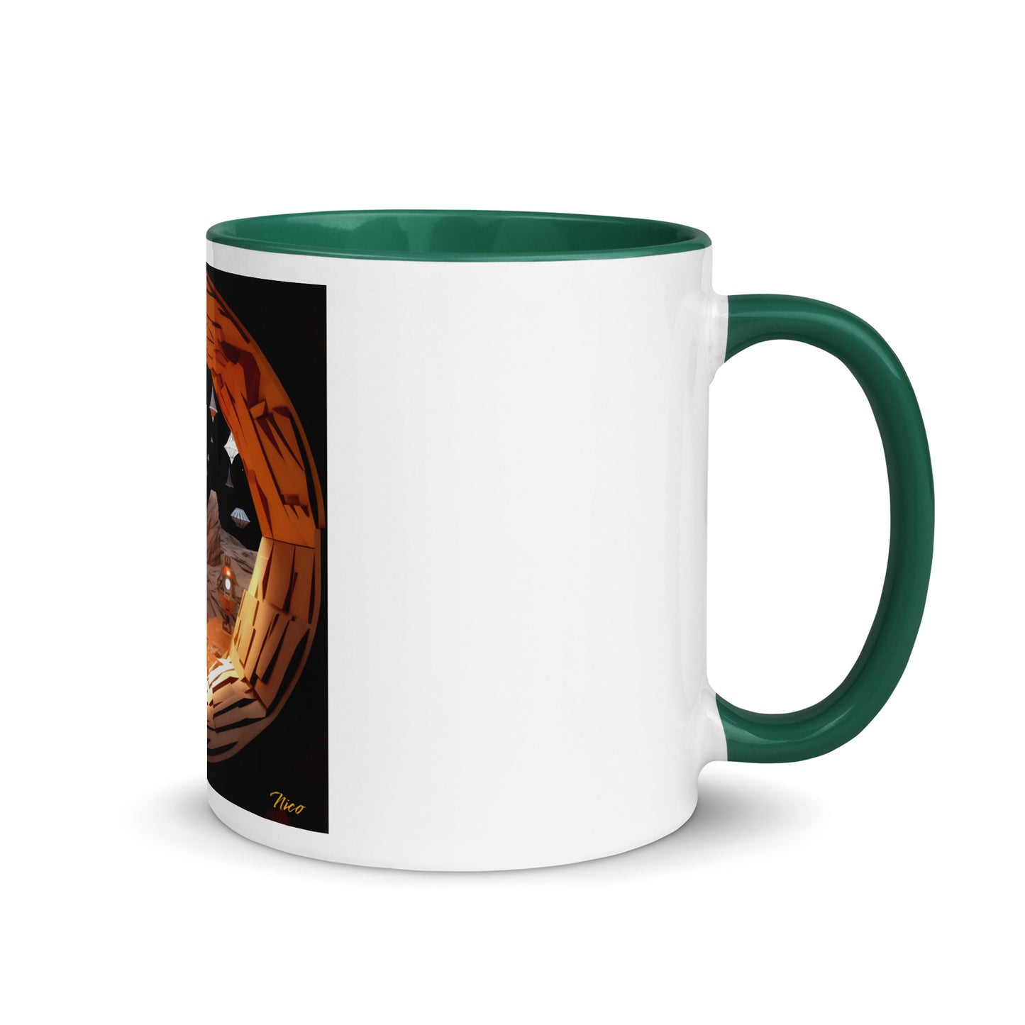 Elon's Dream Series Print #4 Mug with Color Inside