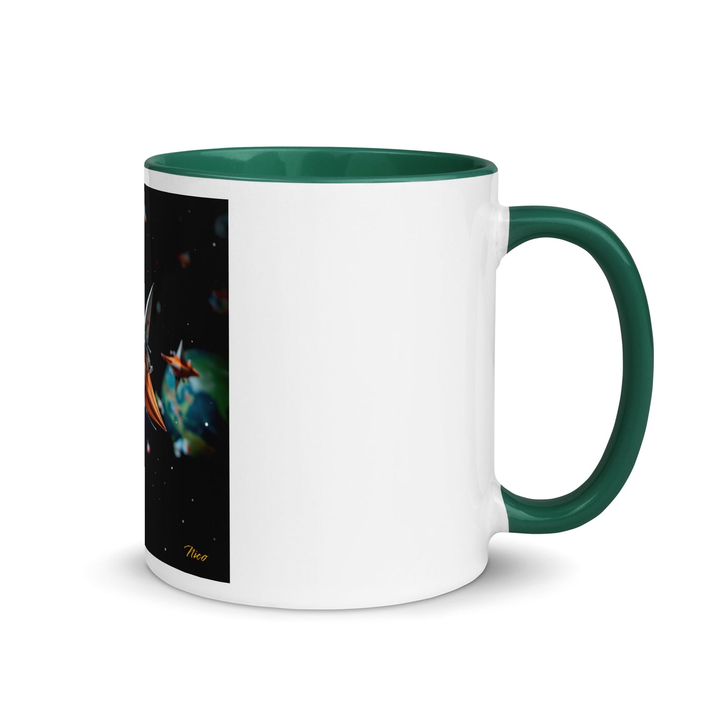 Elons' Dream Series Print #1 Mug with Color Inside