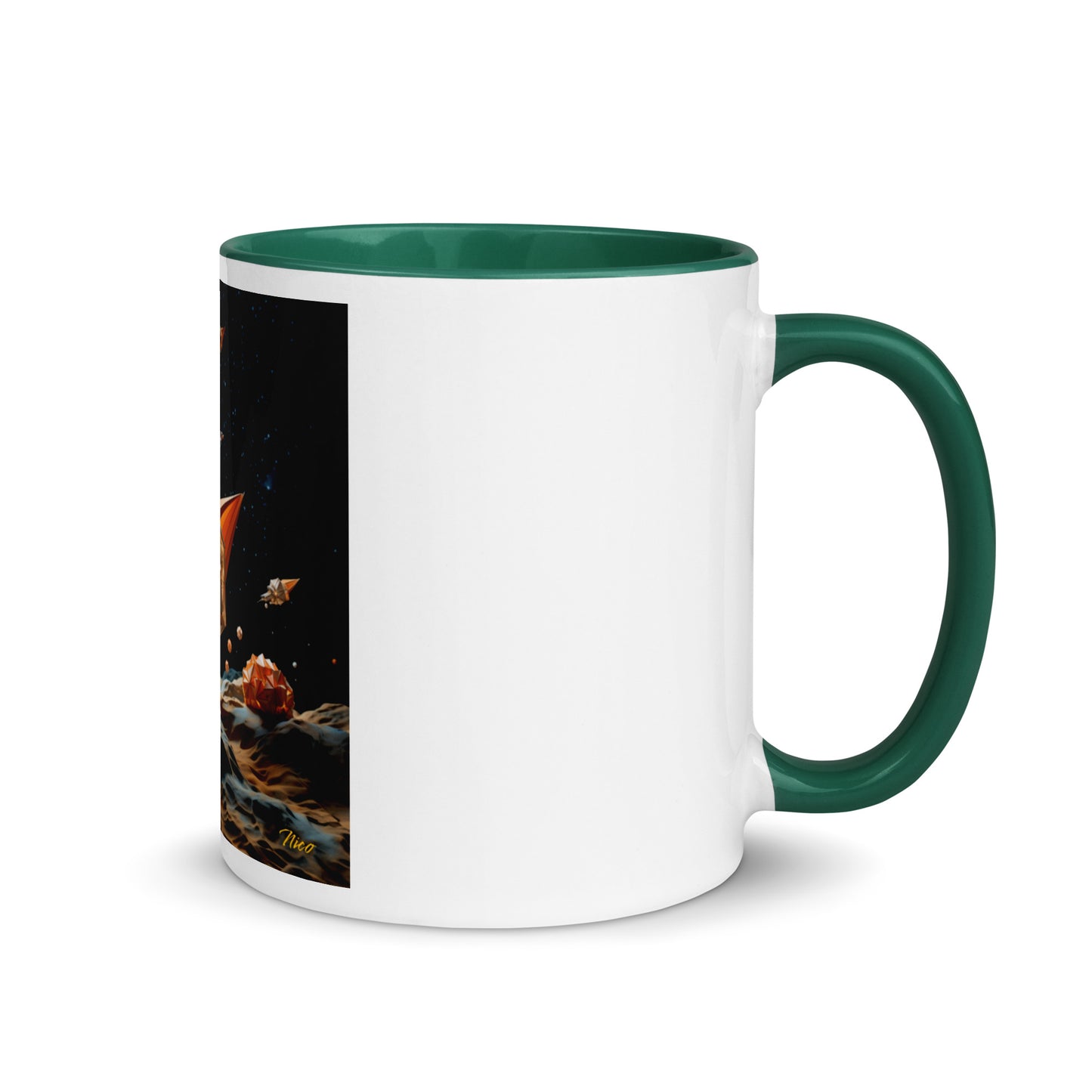 Elons' Dream Series Print #3 Mug with Color Inside