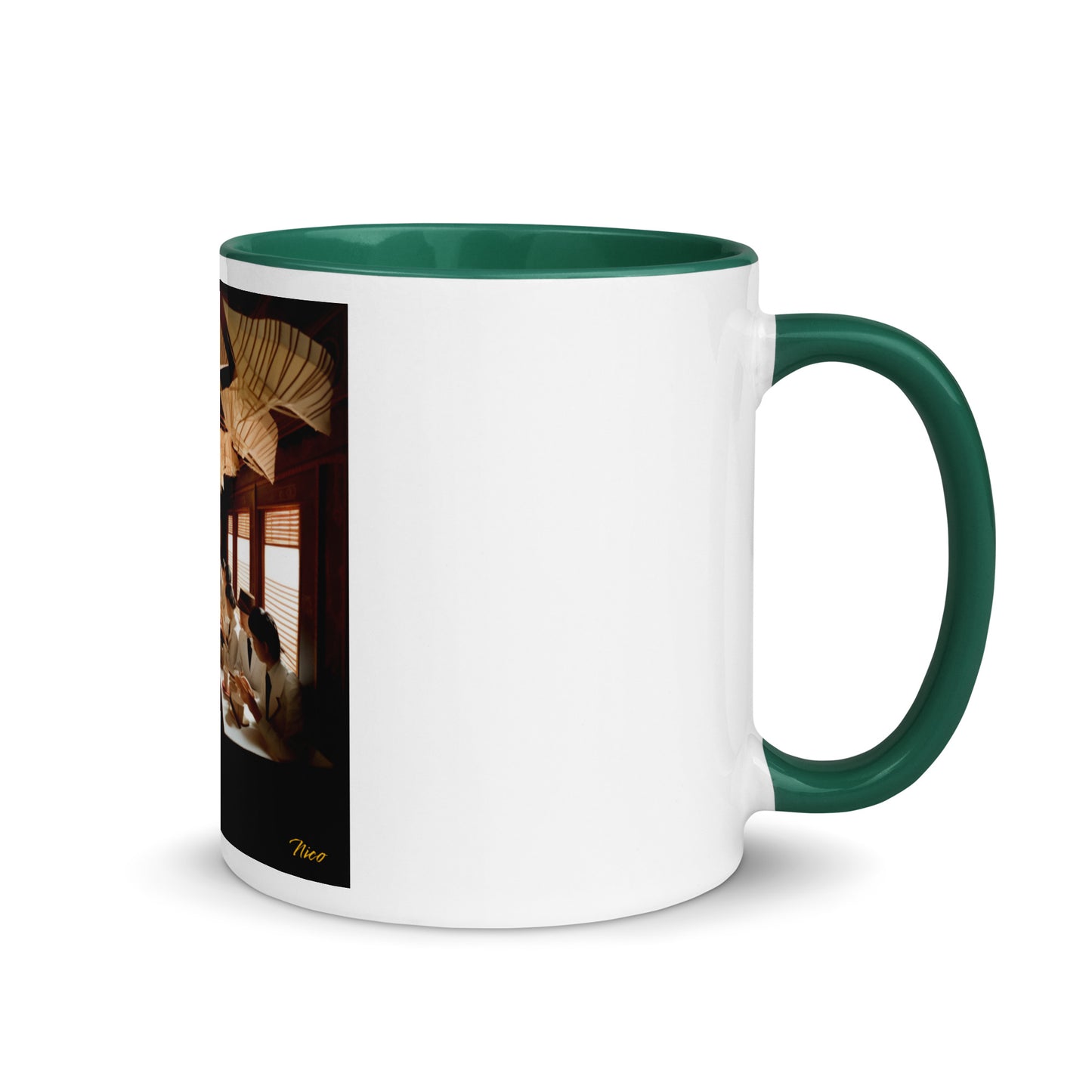 Orient Express Series Print #4 Mug with Color Inside