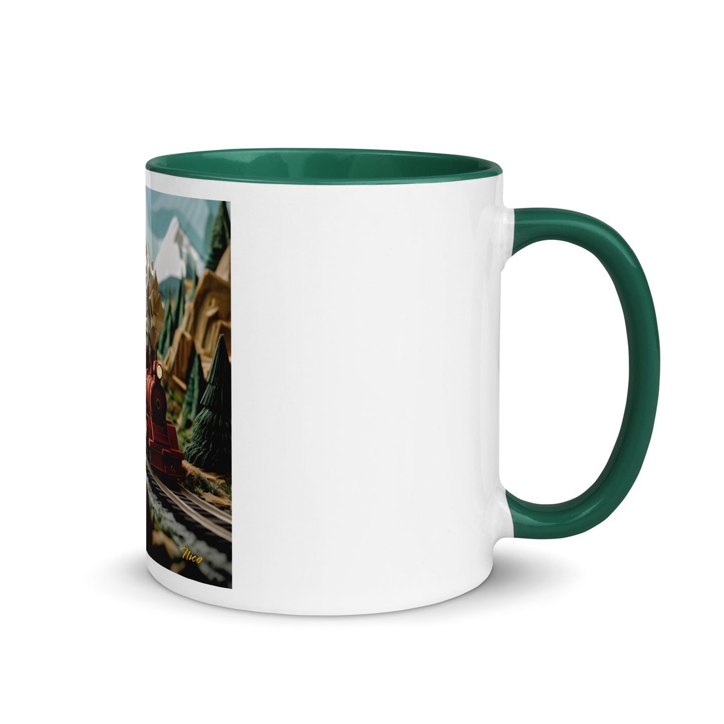 Orient Express Series Print #3 Mug with Color Inside