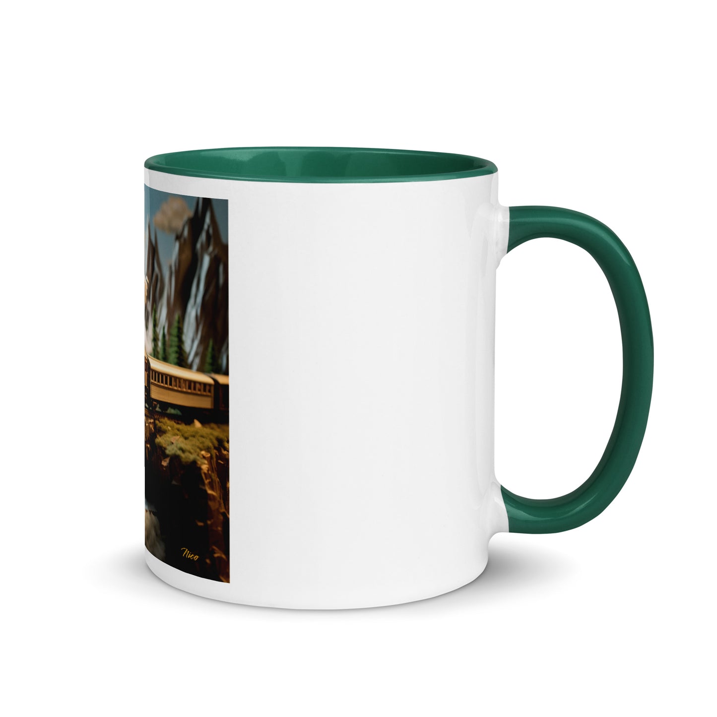 Orient Express Series Print #5 - Mug with Color Inside