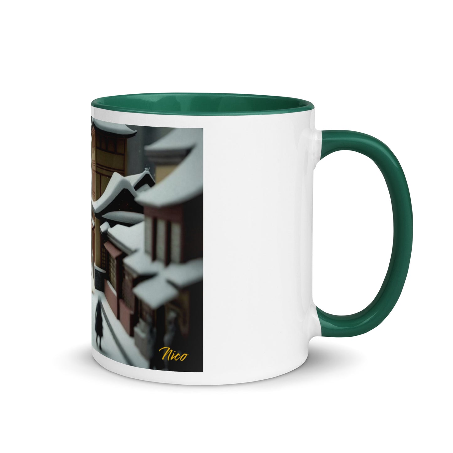 I Wish It Would Snow Series Print #9 - Mug with Color Inside