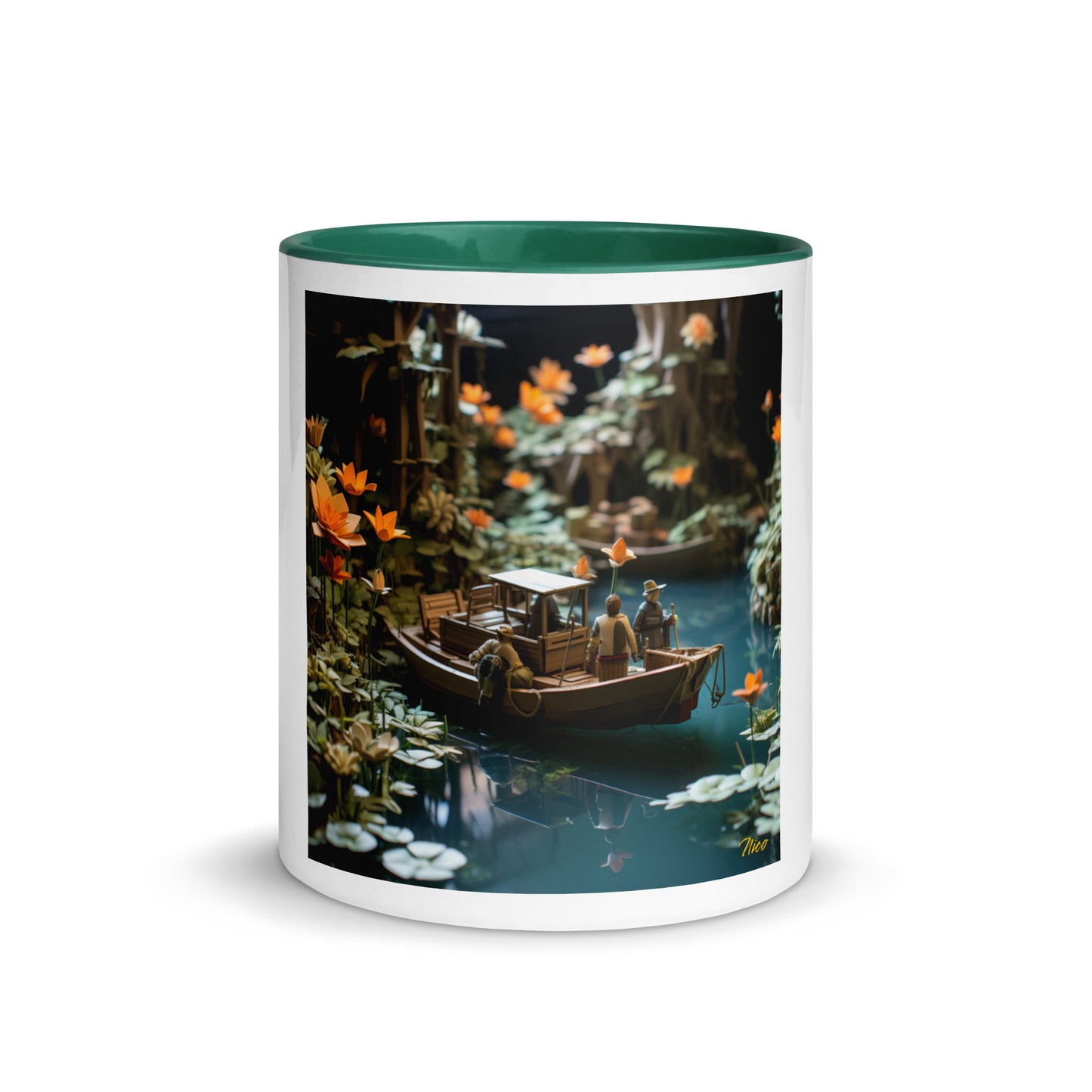 Born On A Bayou Series Print #4 - Mug with Color Inside