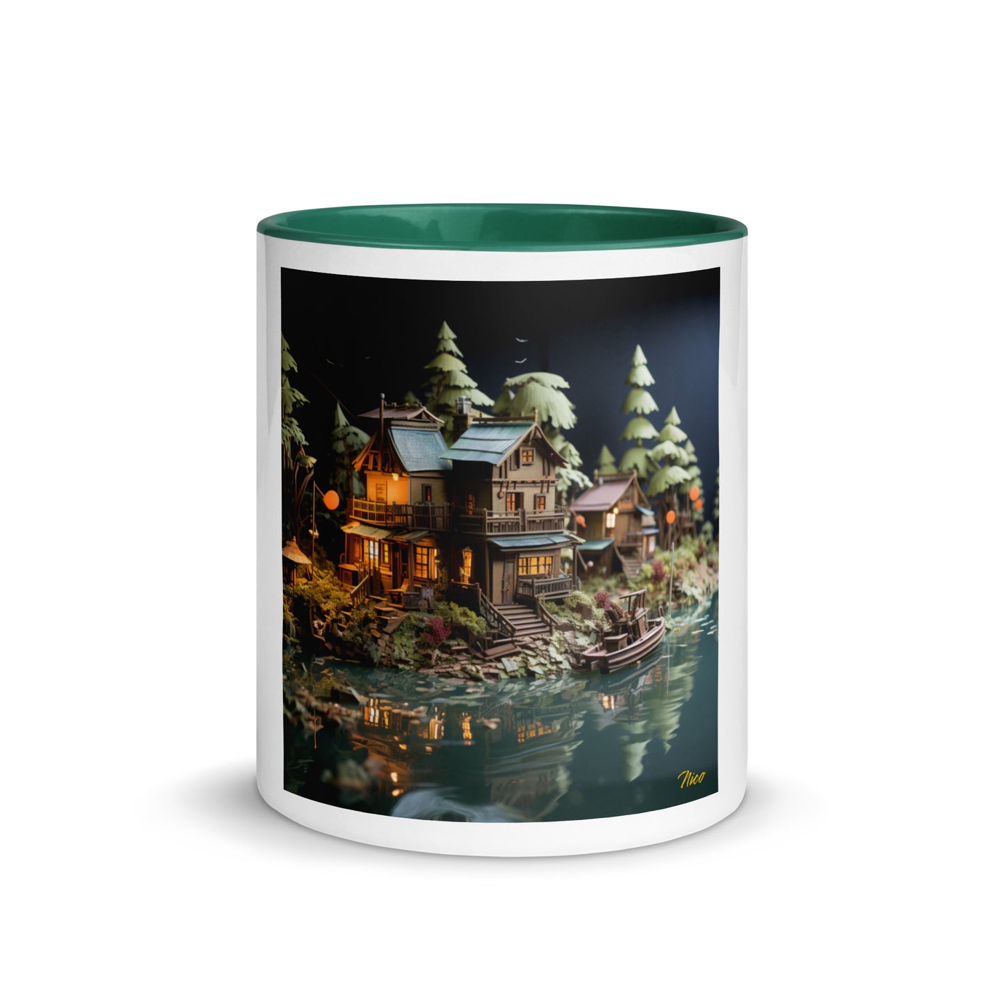 Born On A Bayou Series Print #8 - Mug with Color Inside