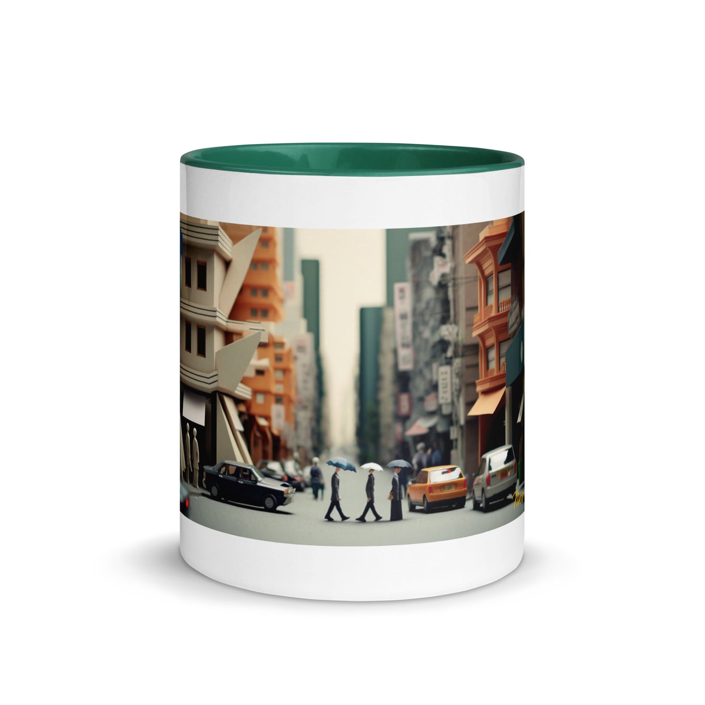 Via The Metropolis Series Print #7 - Mug with Color Inside