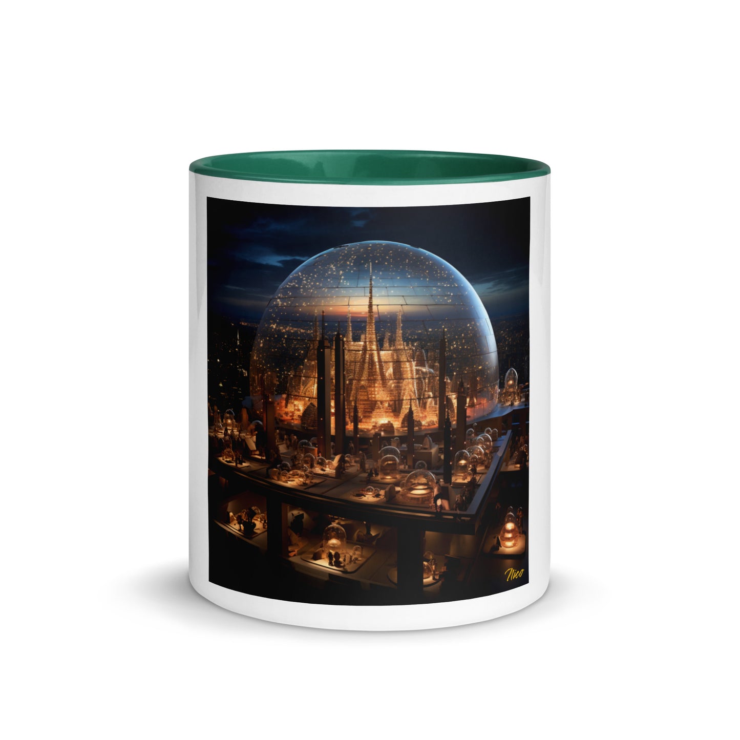 Elons' Dream Series Print #10 - Mug with Color Inside