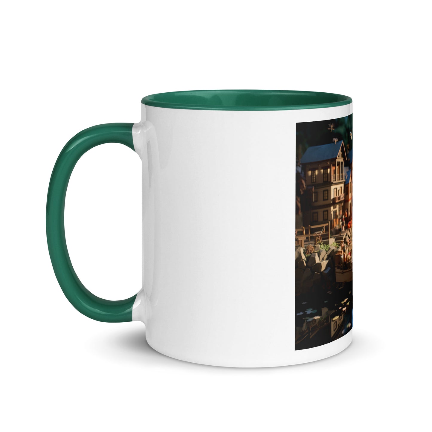 On The Docks By The Bay Series Print #7 - Mug with Color Inside