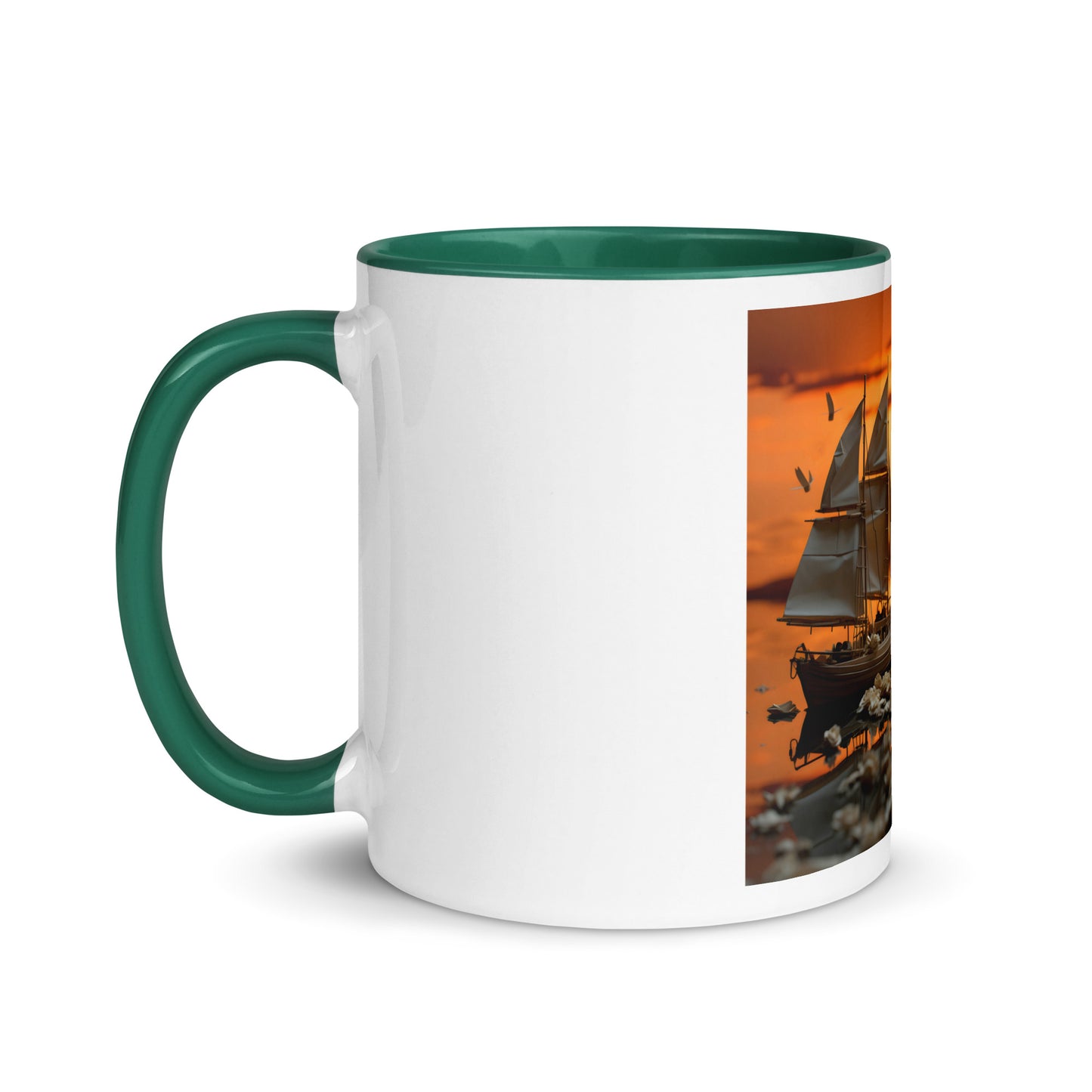 Into The Sunset Series Print #9 - Mug with Color Inside