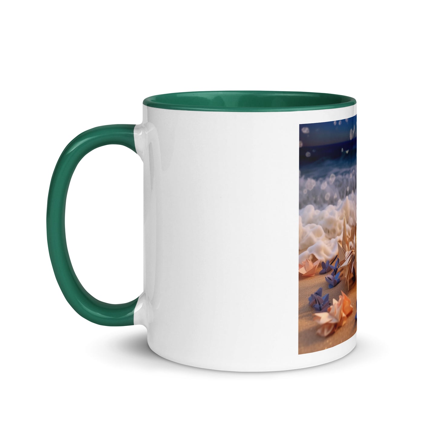 By The Seaside Series Print #10 - Mug with Color Inside