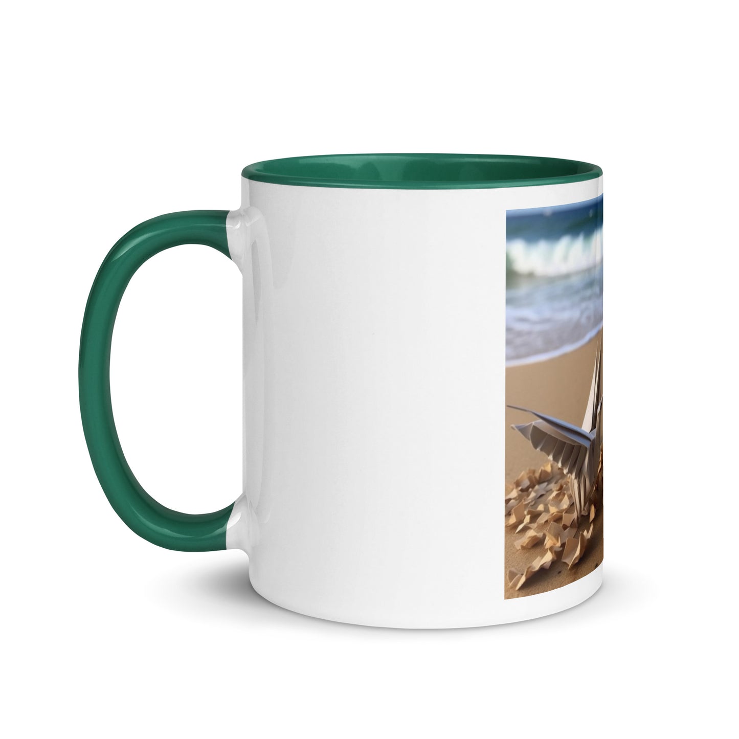 By The Seaside Series Print #1 - Mug with Color Inside