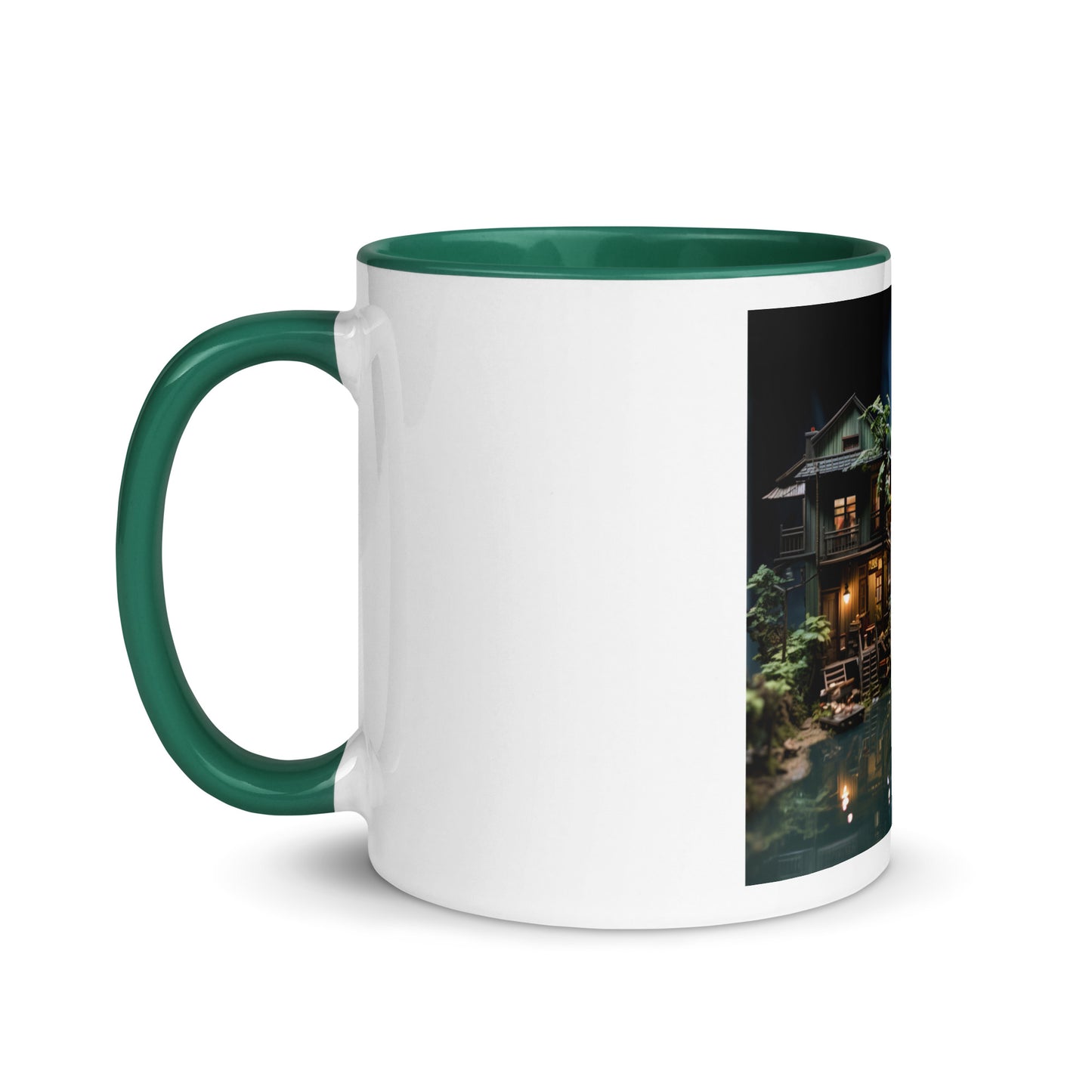 Born On A Bayou Series Print #3 - Mug with Color Inside