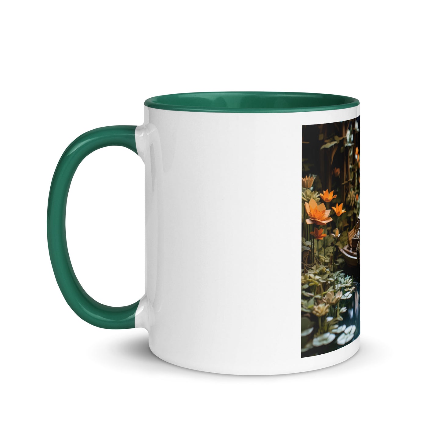 Born On A Bayou Series Print #4 - Mug with Color Inside