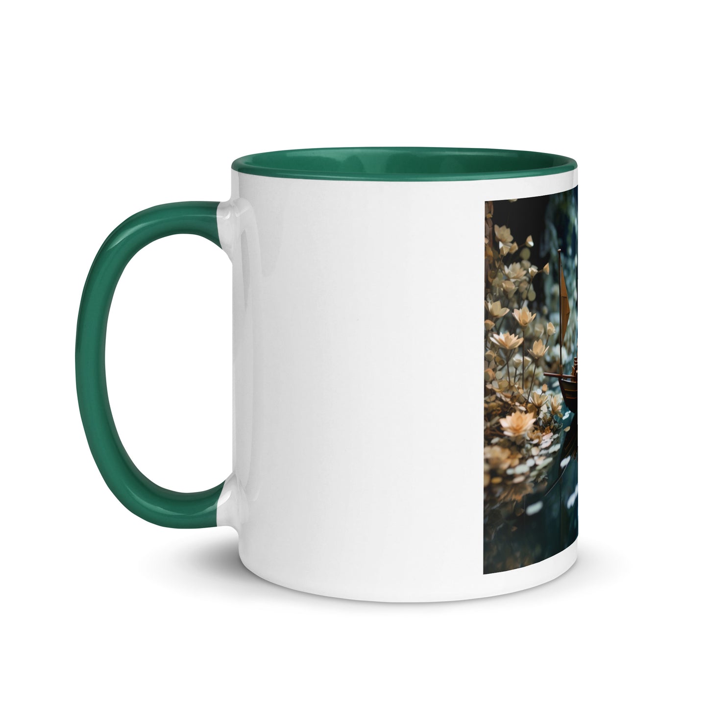 Born On A Bayou Series Print #10 - Mug with Color Inside