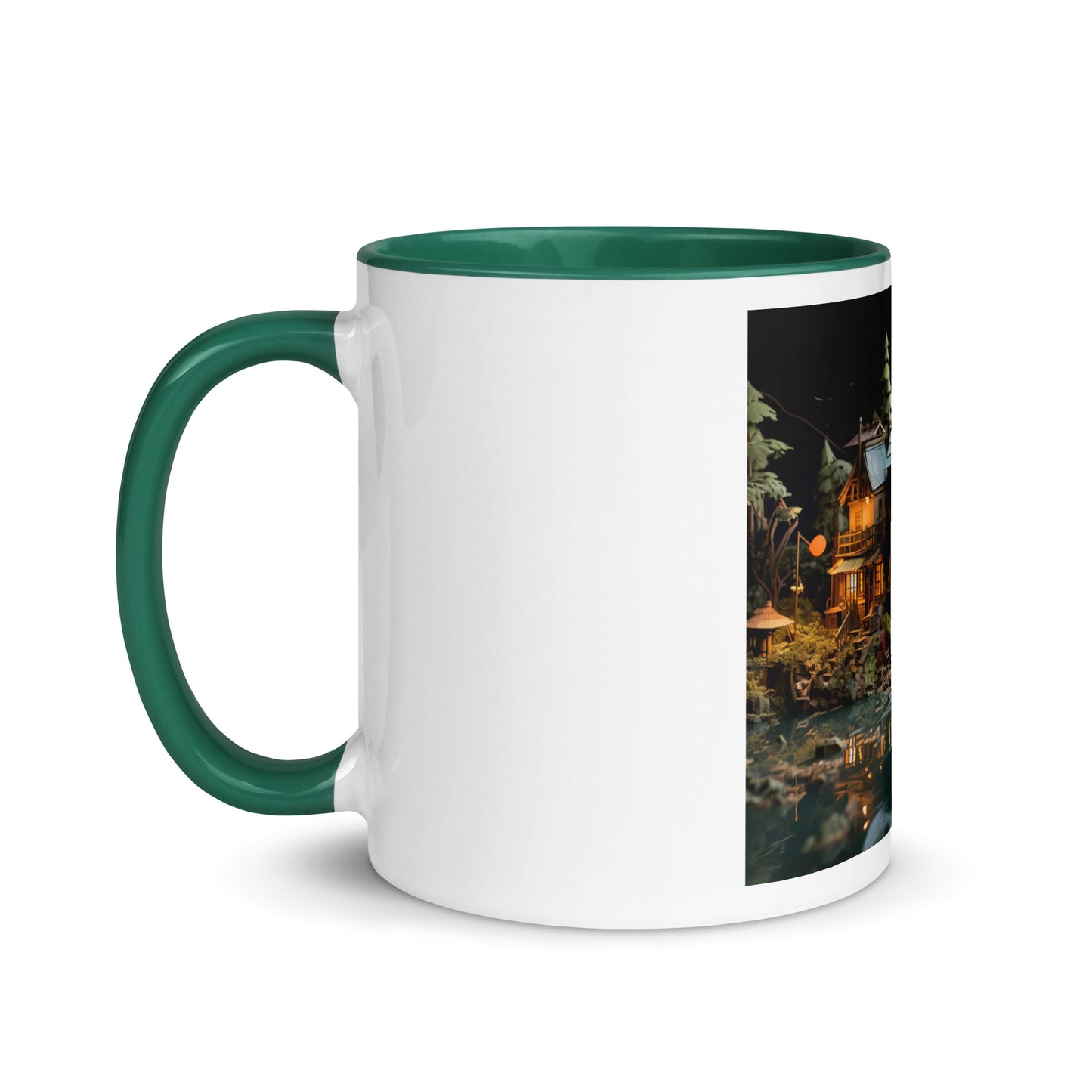 Born On A Bayou Series Print #8 - Mug with Color Inside