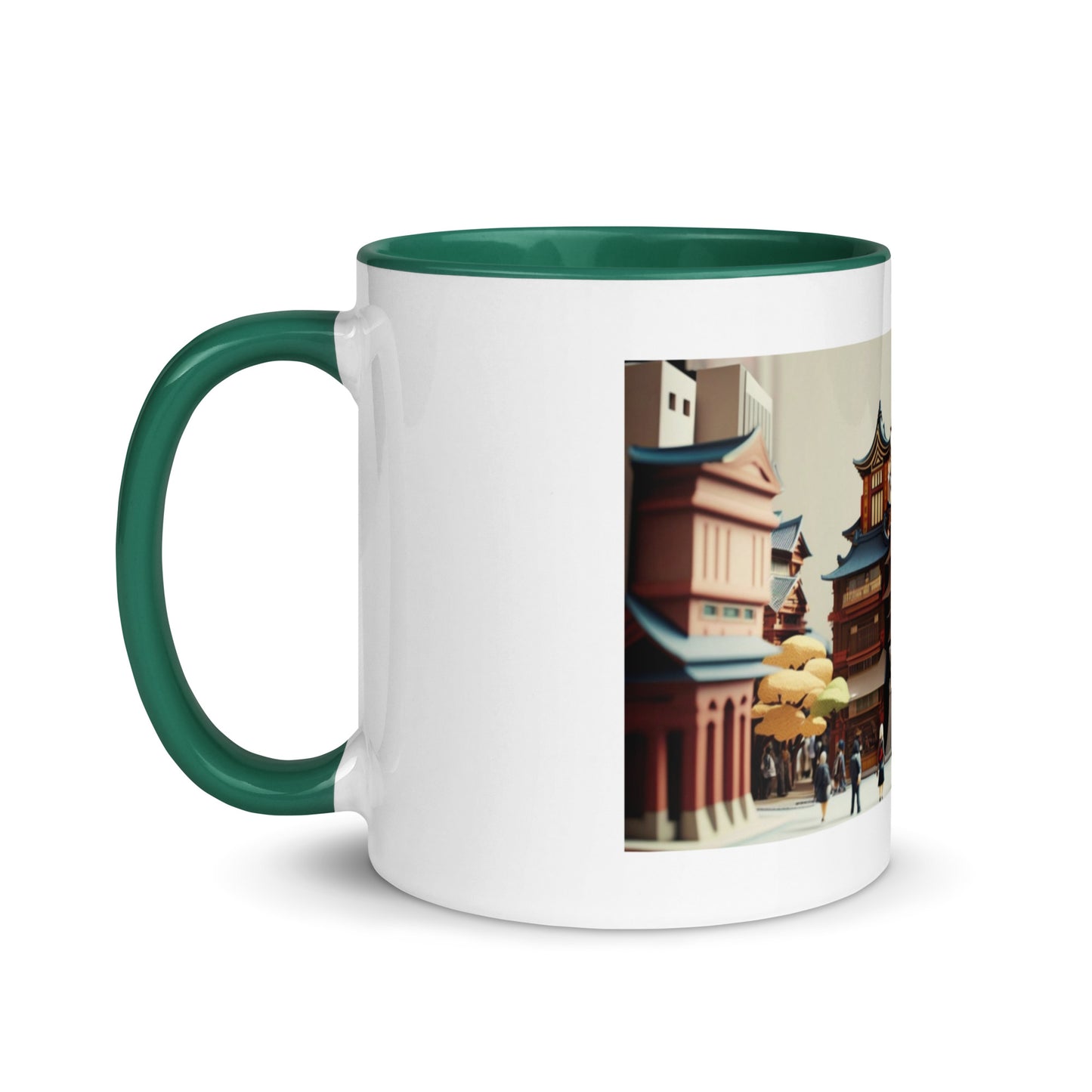 Via The Metropolis Series Print #6 - Mug with Color Inside