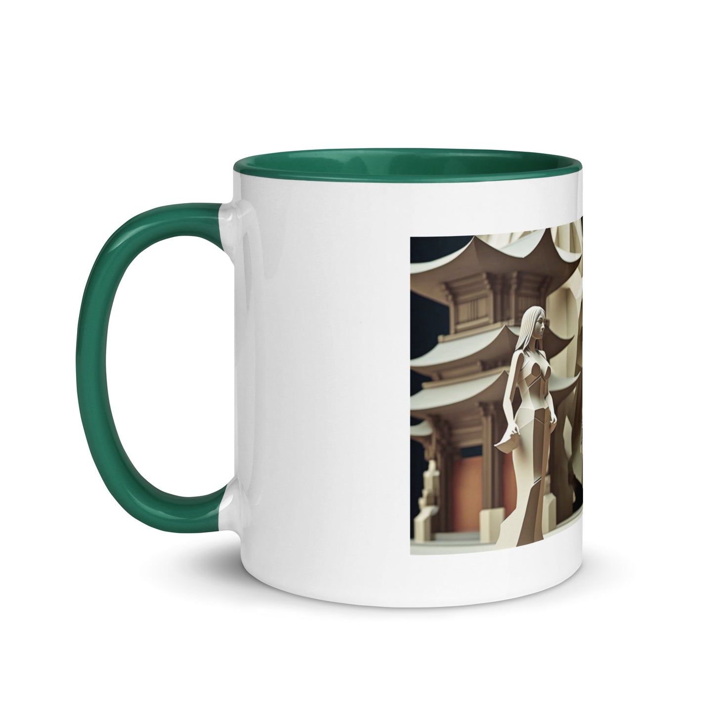 Via The Metropolis Series Print #2 - Mug with Color Inside