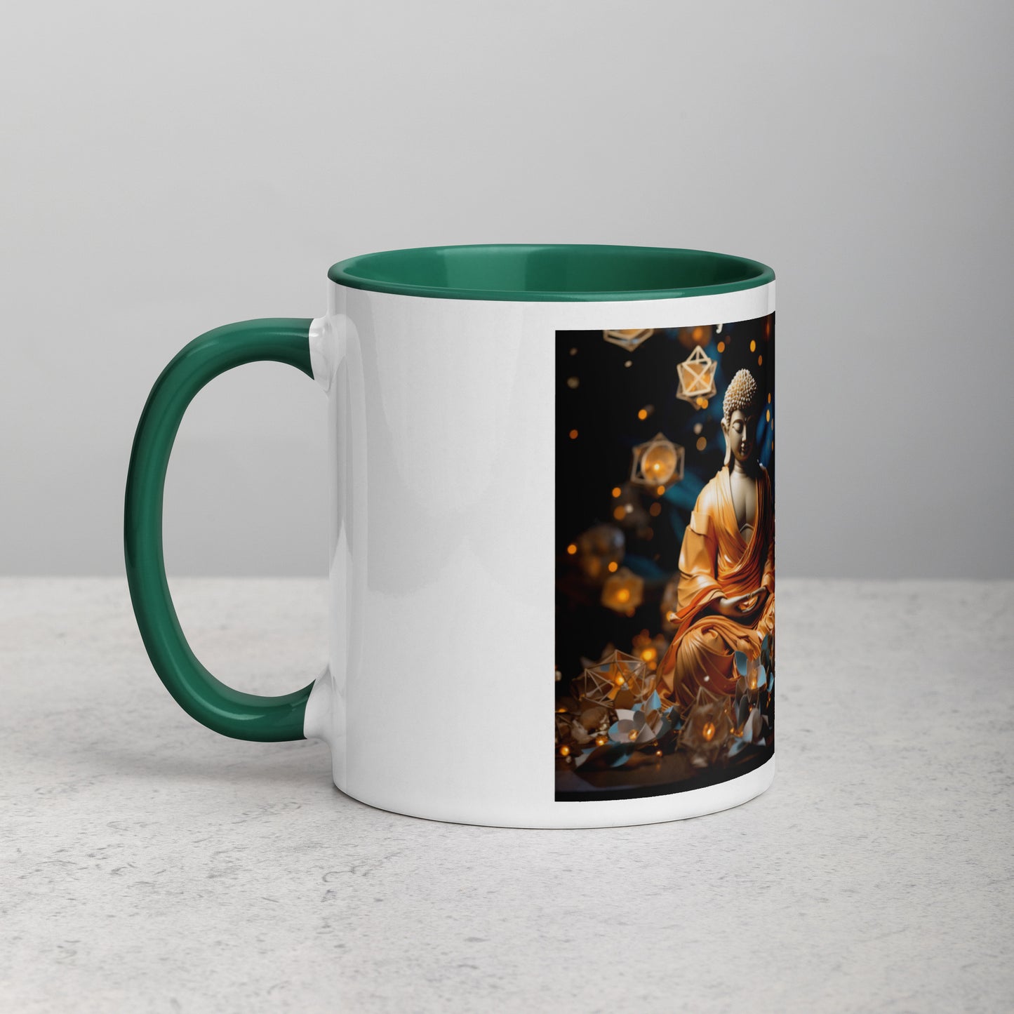 Ascending Buddha Series Print #8 - Mug with Color Inside