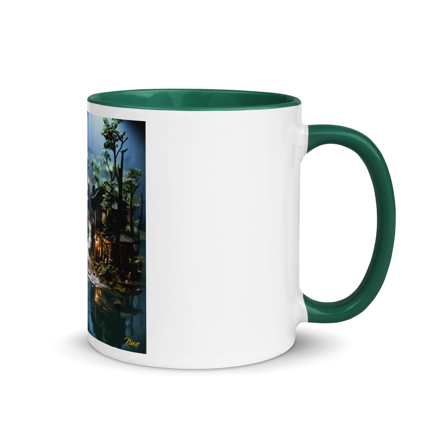 Born On A Bayou Series Print #3 - Mug with Color Inside