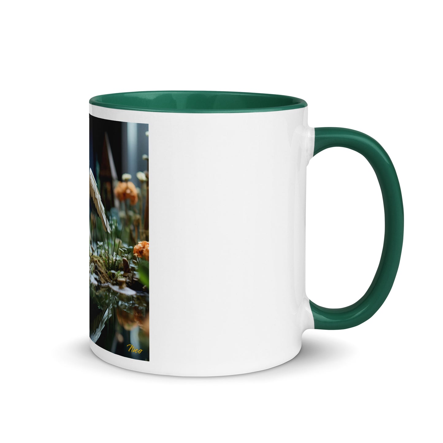 Born On A Bayou Series Print #1 - Mug with Color Inside