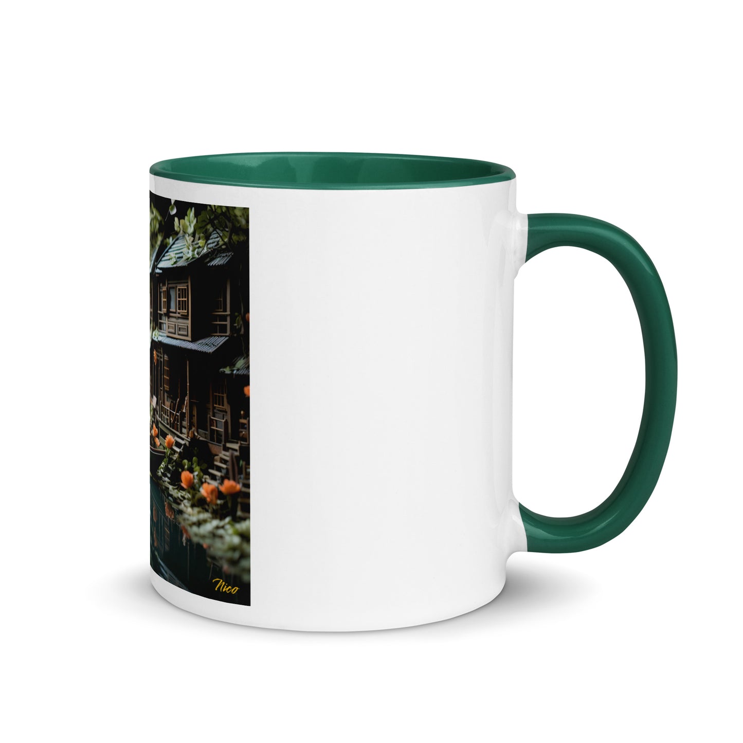 Born On A Bayou Series Print #9 - Mug with Color Inside