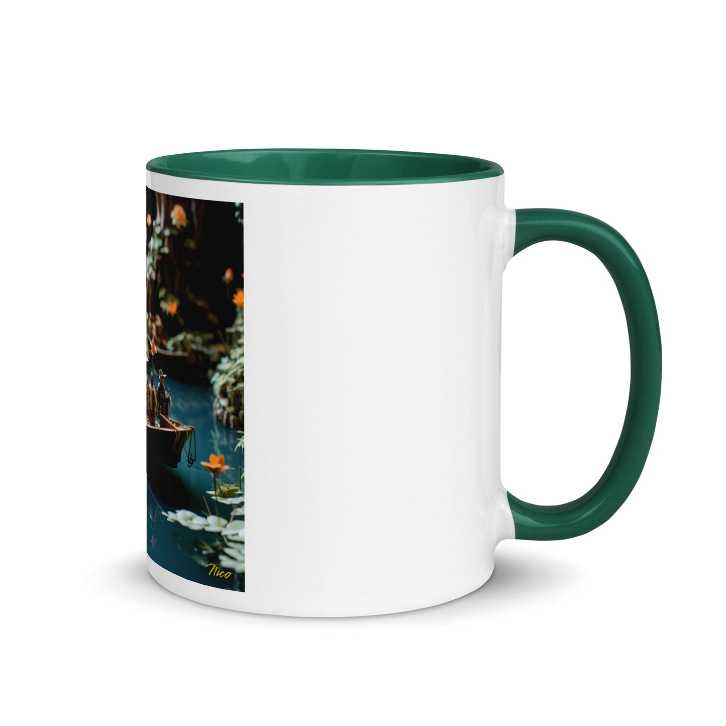 Born On A Bayou Series Print #4 - Mug with Color Inside