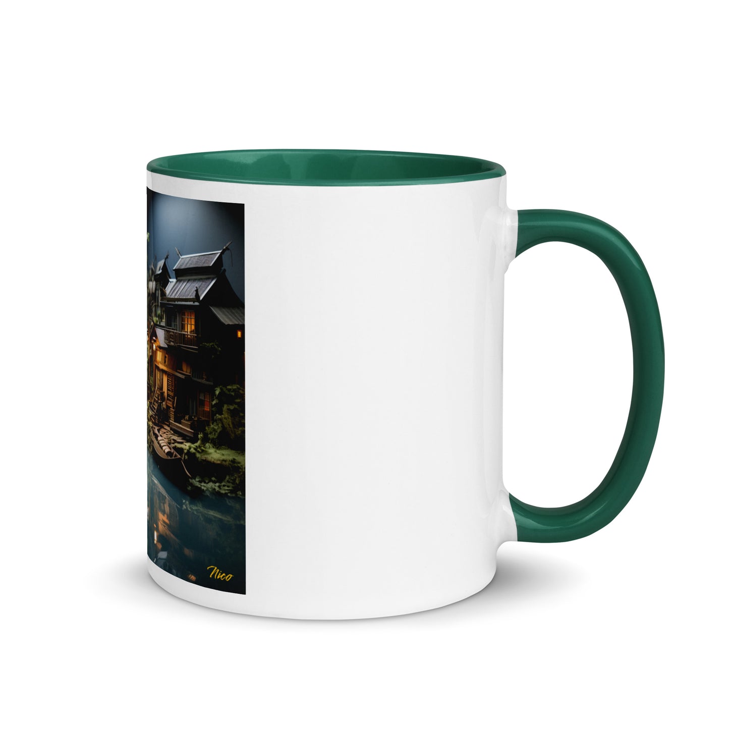 Born On A Bayou Series Print #6 - Mug with Color Inside