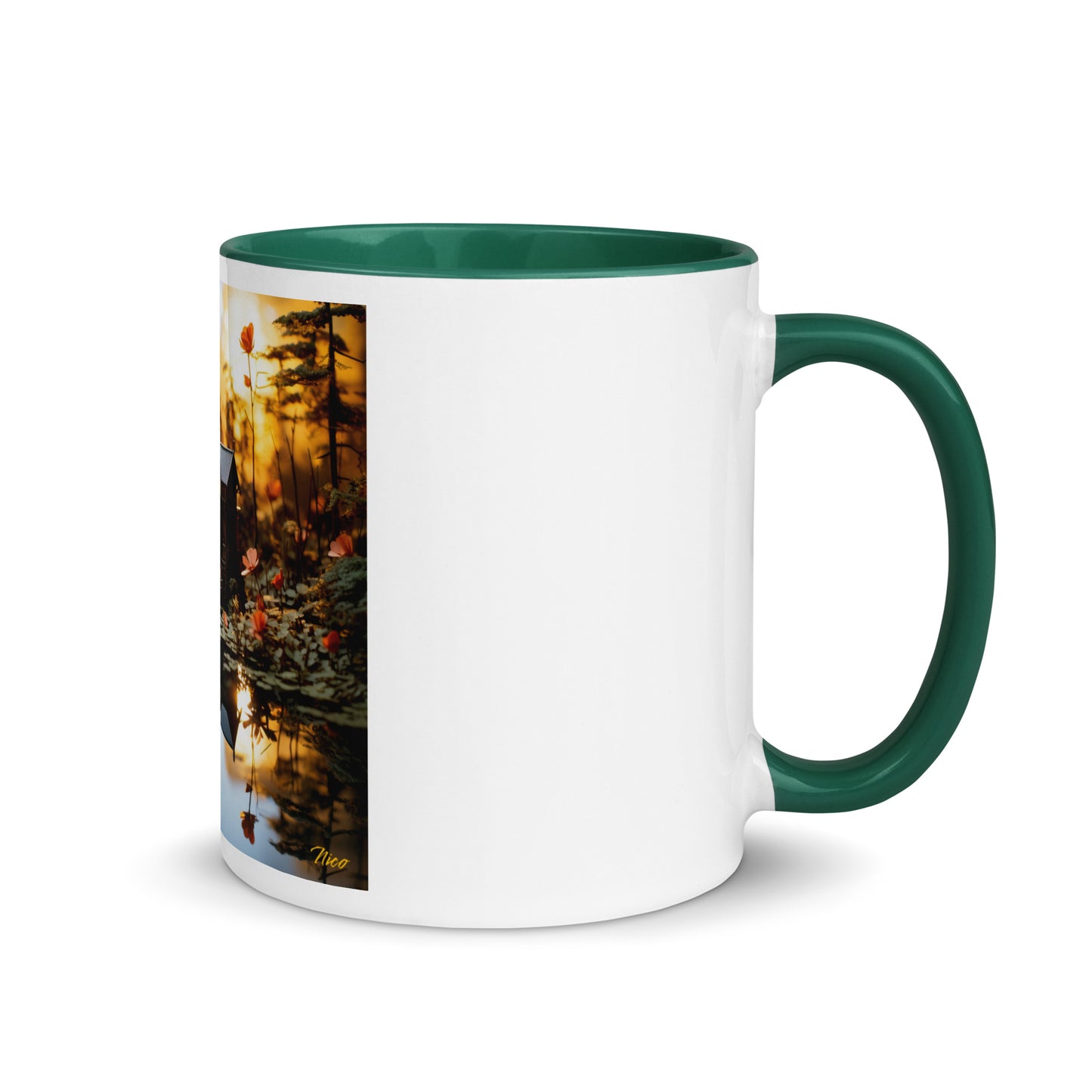 Born On A Bayou Series Print #7 - Mug with Color Inside