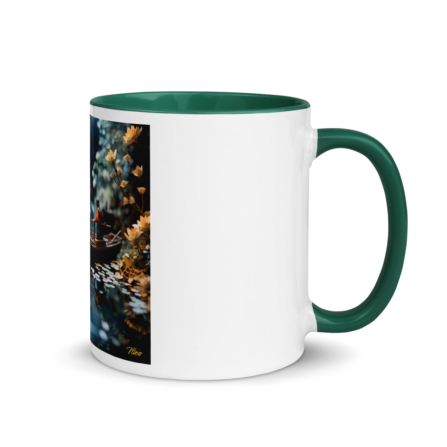 Born On A Bayou Series Print #10 - Mug with Color Inside