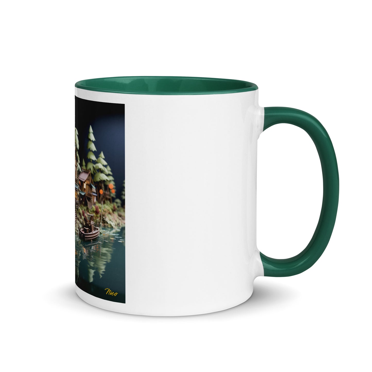 Born On A Bayou Series Print #8 - Mug with Color Inside