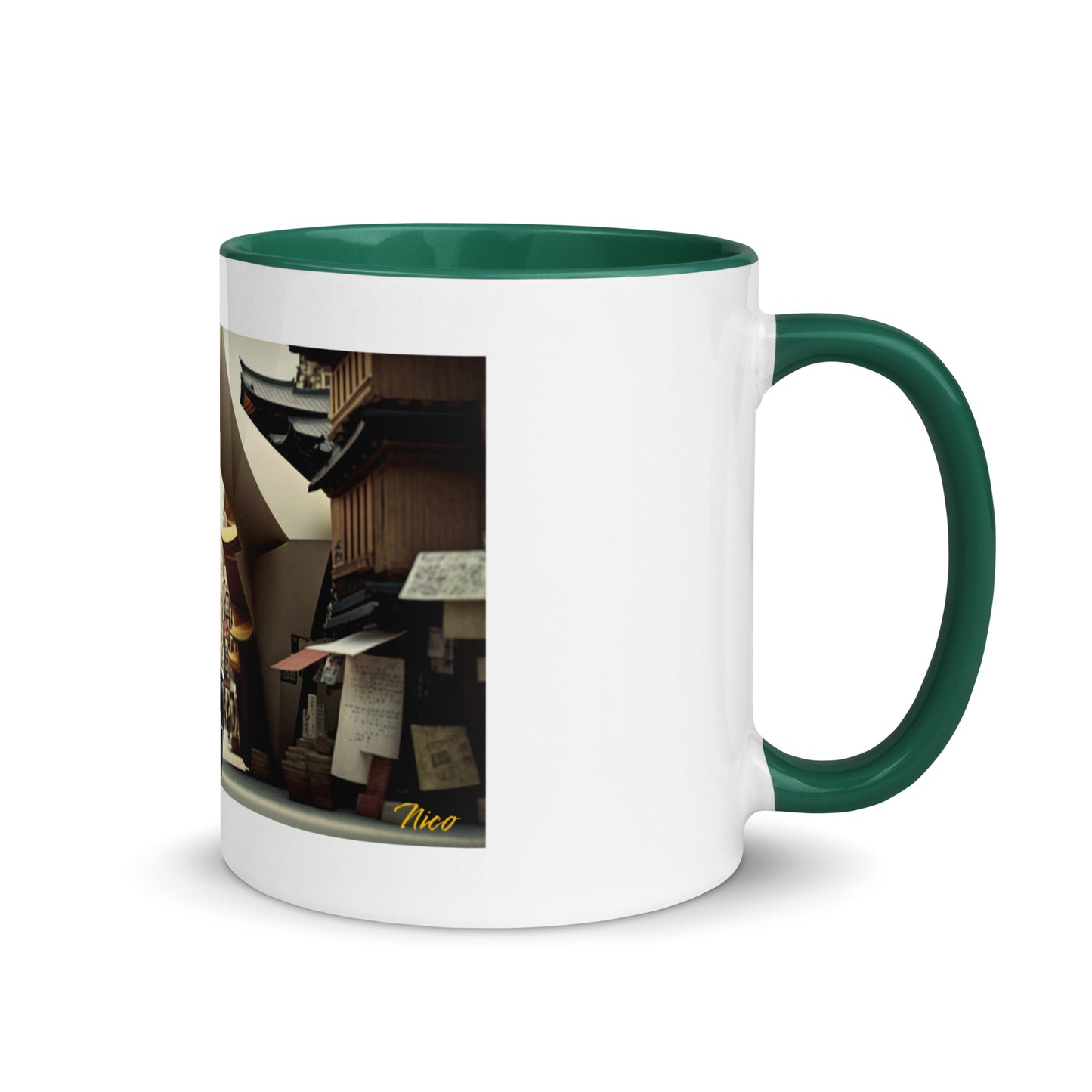 Via The Metropolis Series Print #8 - Mug with Color Inside