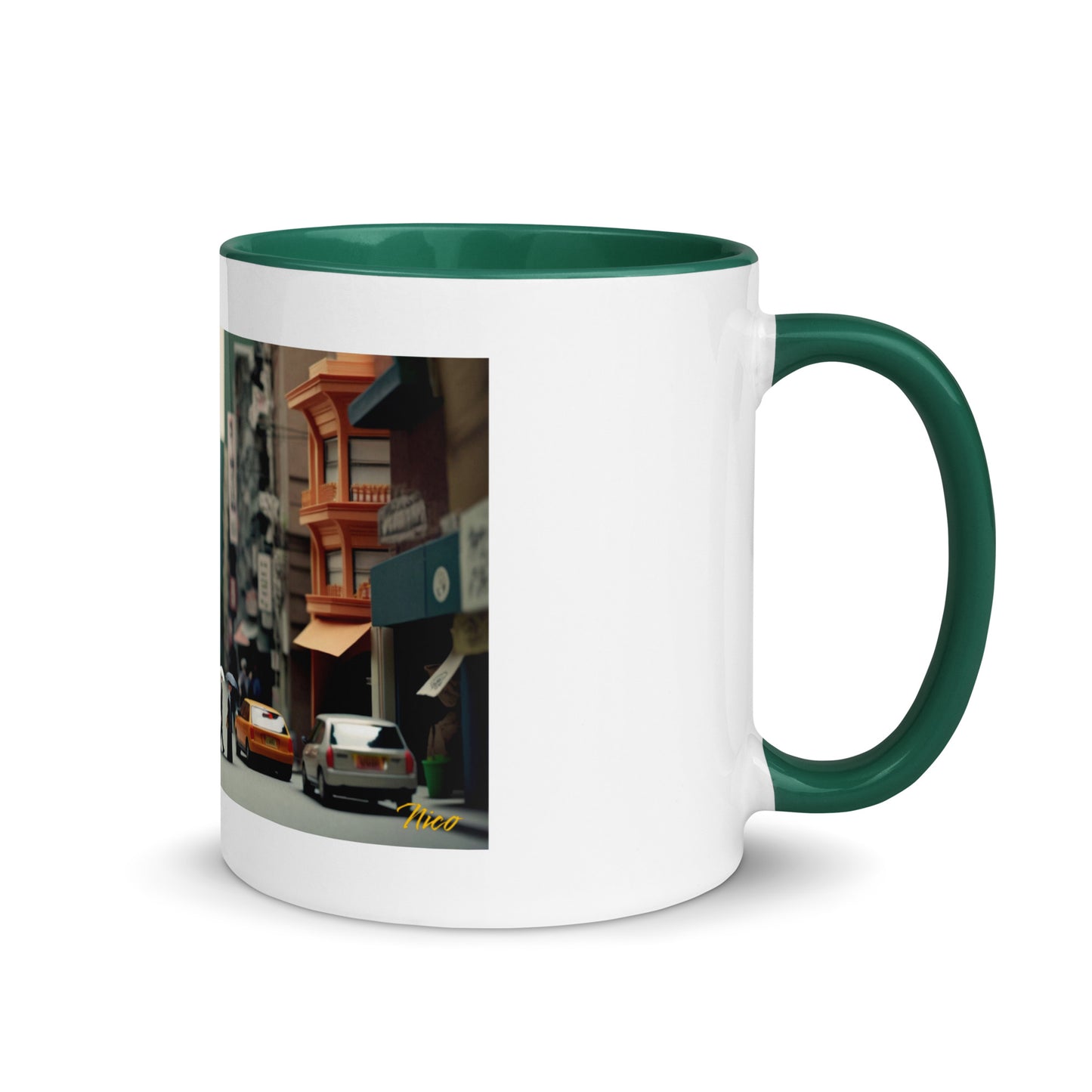 Via The Metropolis Series Print #7 - Mug with Color Inside