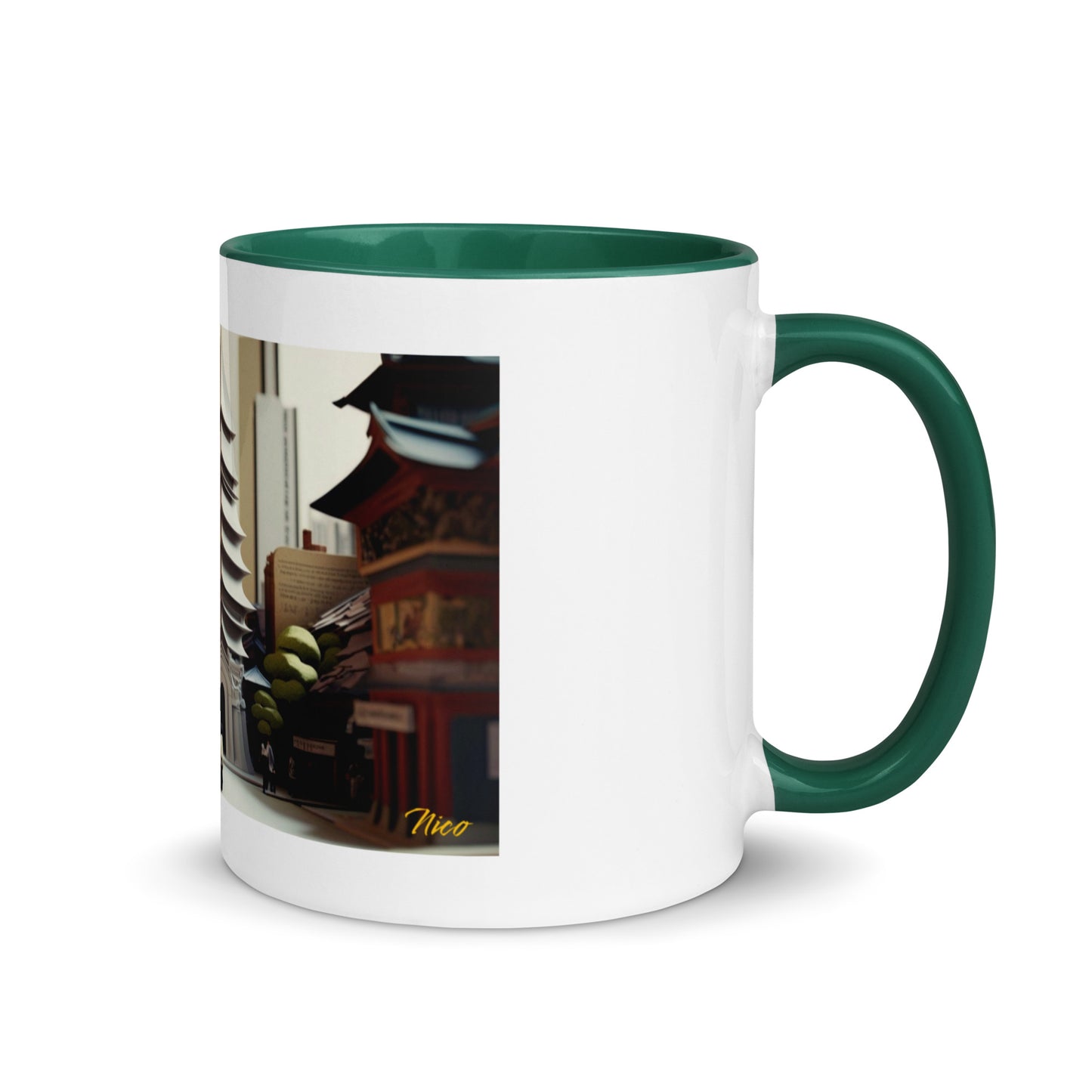 Via The Metropolis Series Print #6 - Mug with Color Inside