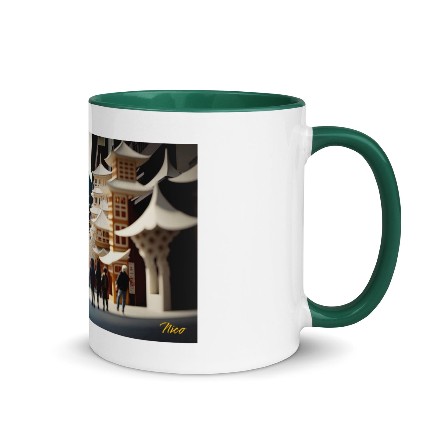 Via The Metropolis Series Print #5 - Mug with Color Inside