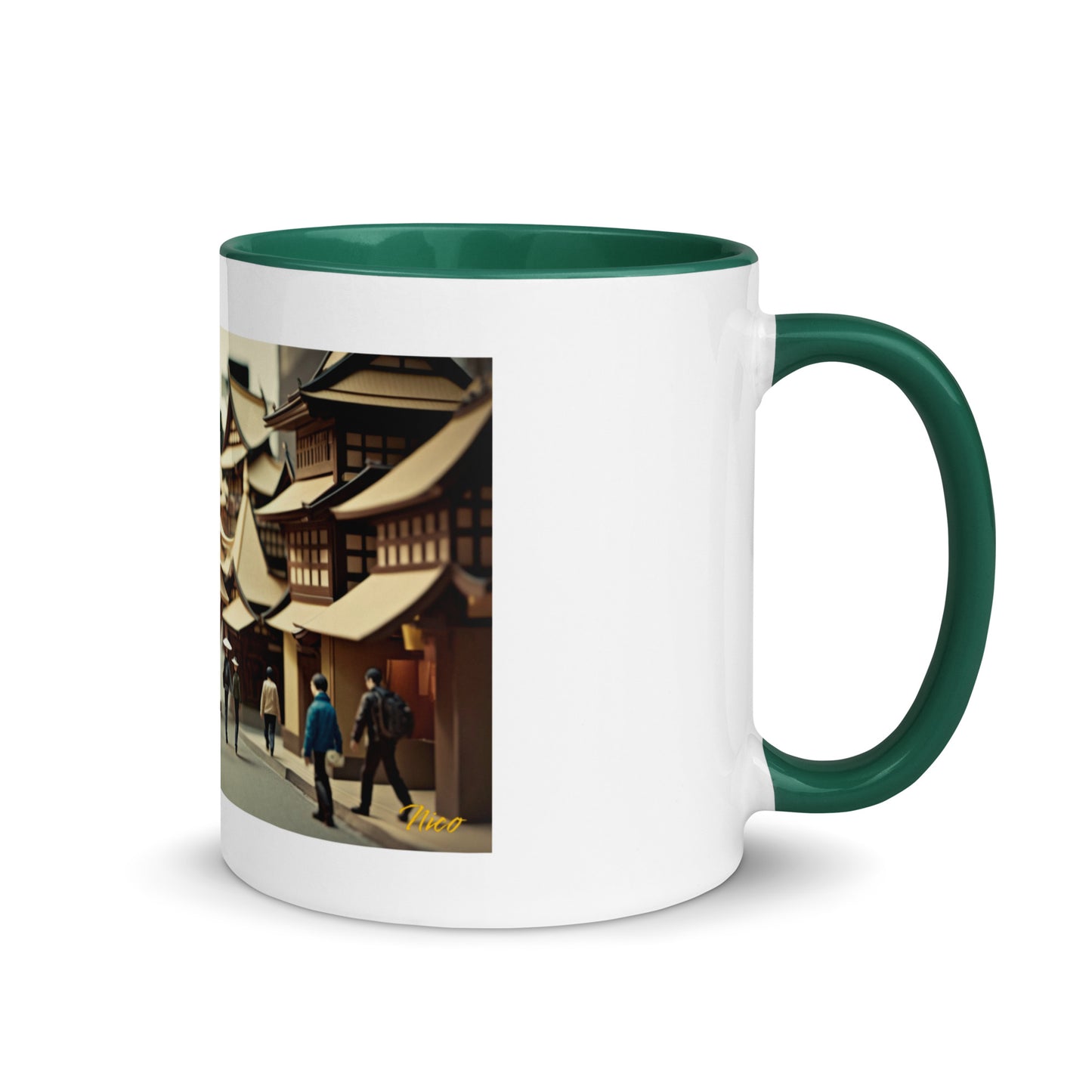 Via The Metropolis Series Print #4 - Mug with Color Inside