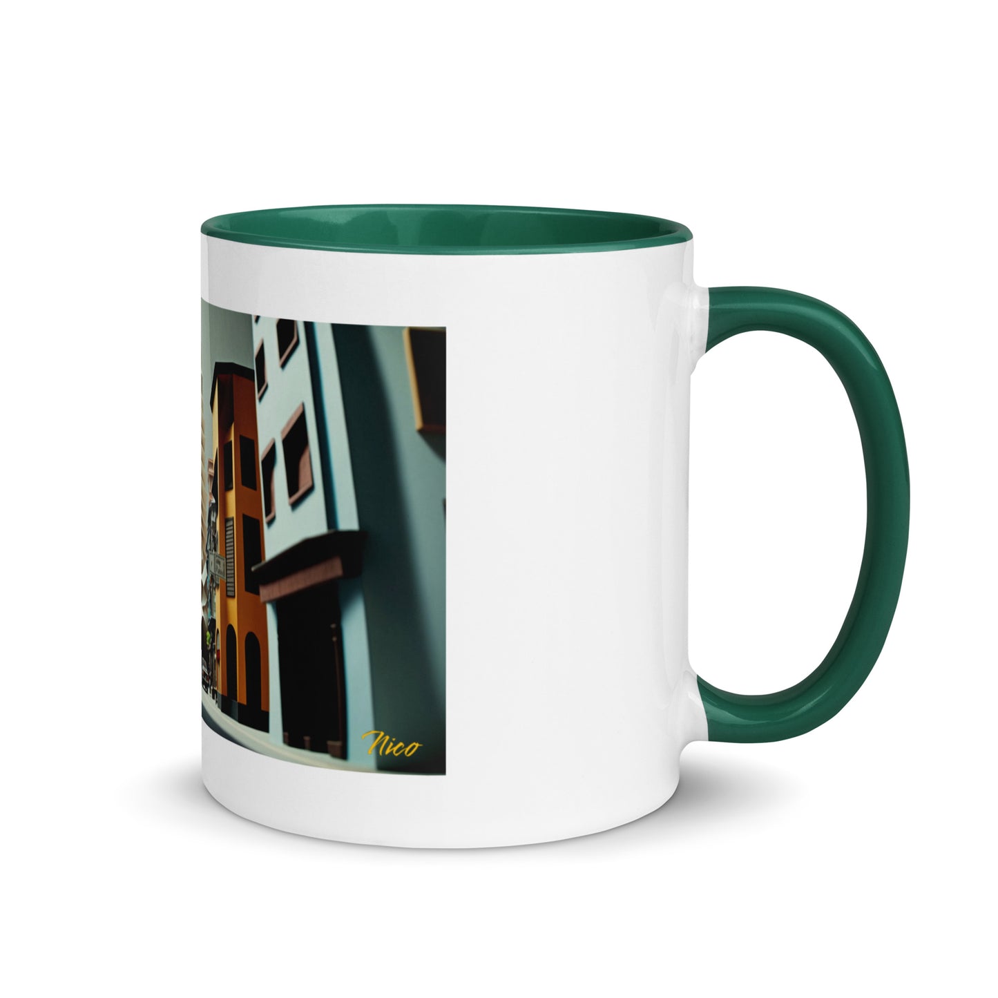 Via The Metropolis Series Print #1 - Mug with Color Inside