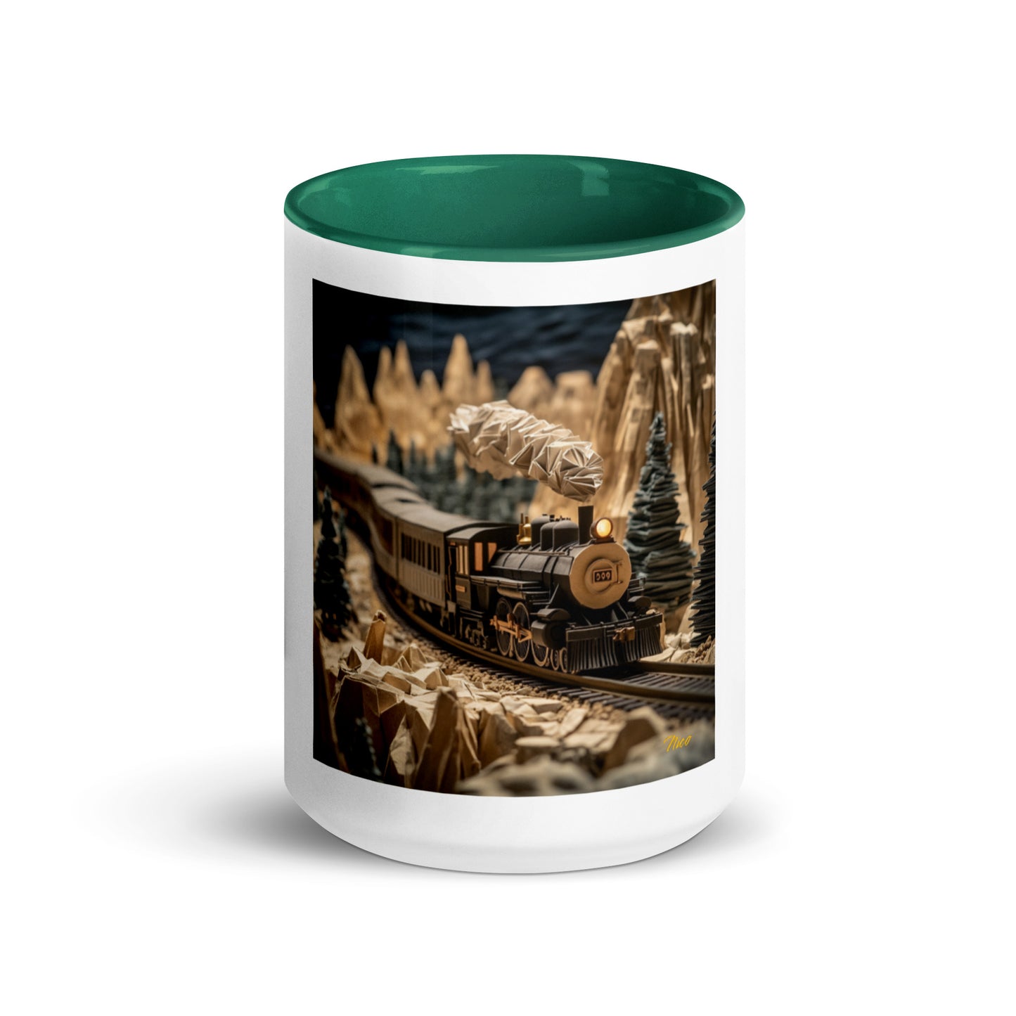 Orient Express Series Print #1Mug with Color Inside