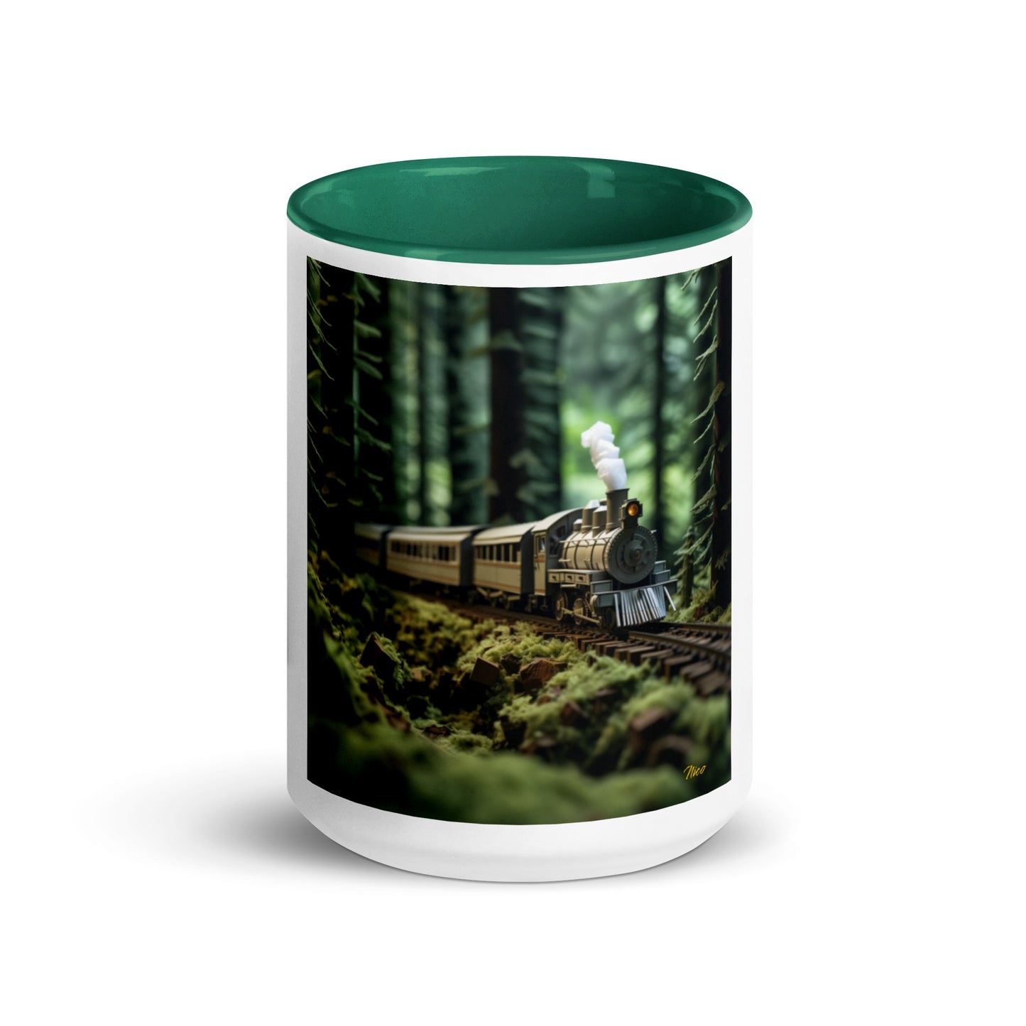 Orient Express Series Print #7 Mug with Color Inside