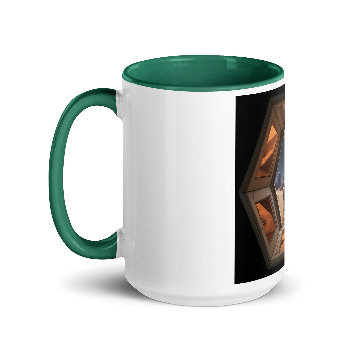 Elons' Dream Series Print #6 Mug with Color Inside