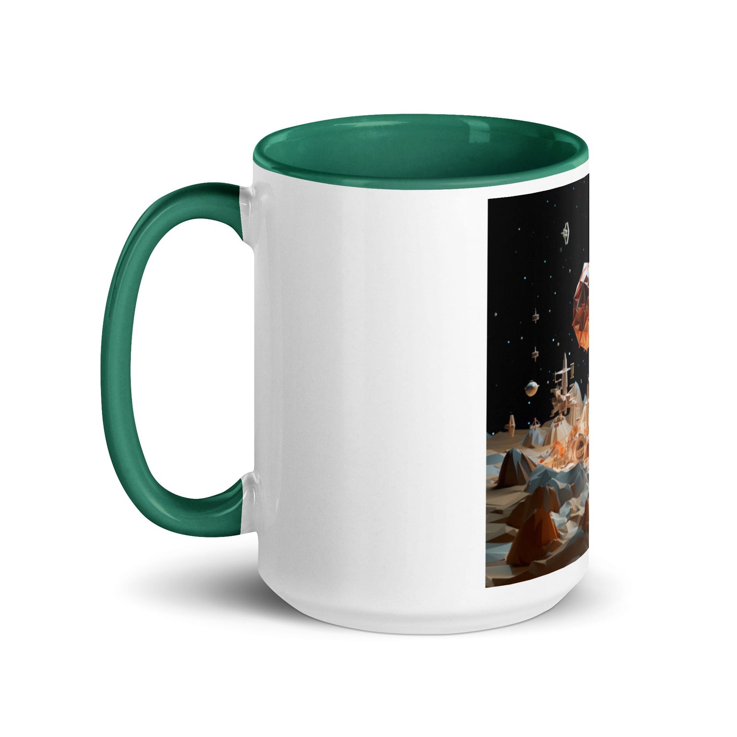 Elons' Dream Series Print #7 Mug with Color Inside