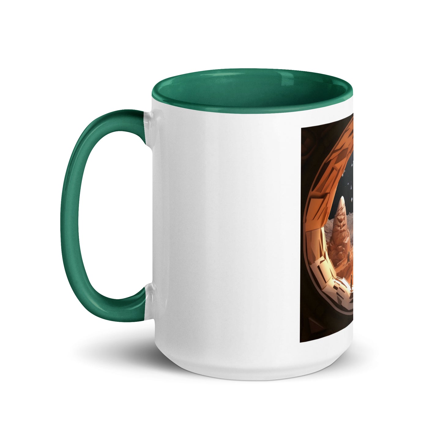 Elon's Dream Series Print #4 Mug with Color Inside