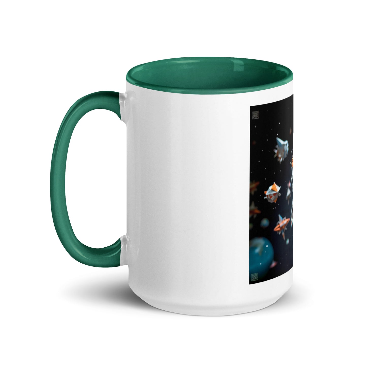 Elons' Dream Series Print #1 Mug with Color Inside