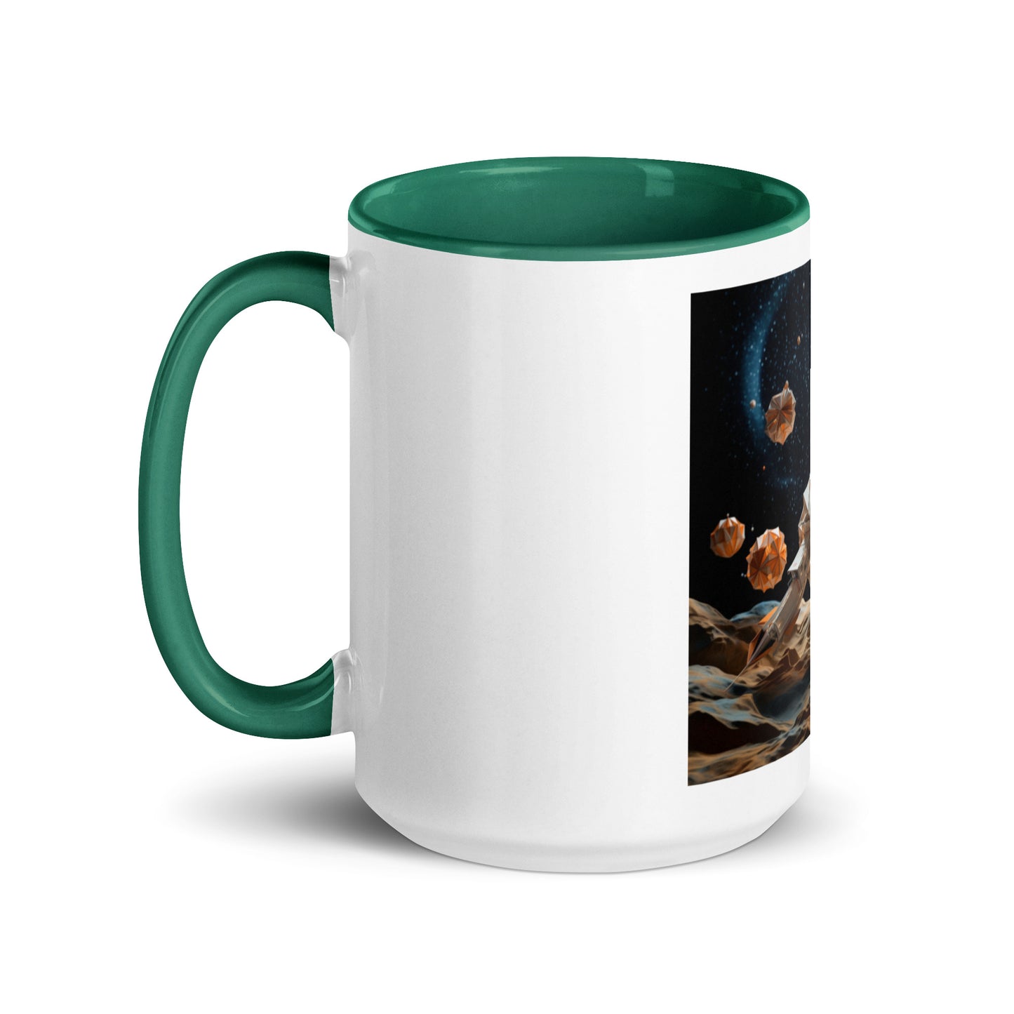 Elons' Dream Series Print #3 Mug with Color Inside